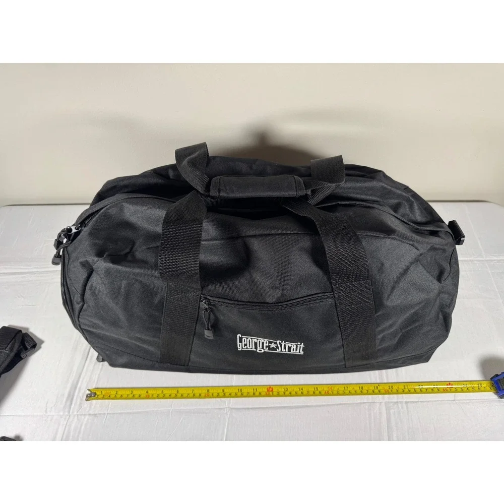 NWOT George Strait VIP Tour Duffel Bag Travel Gym Bag with Strap